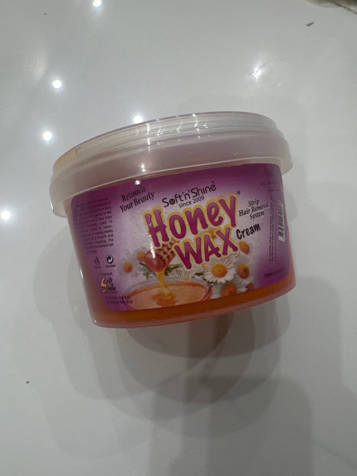 Honey Wax Soft n Shine Medium Size Jar