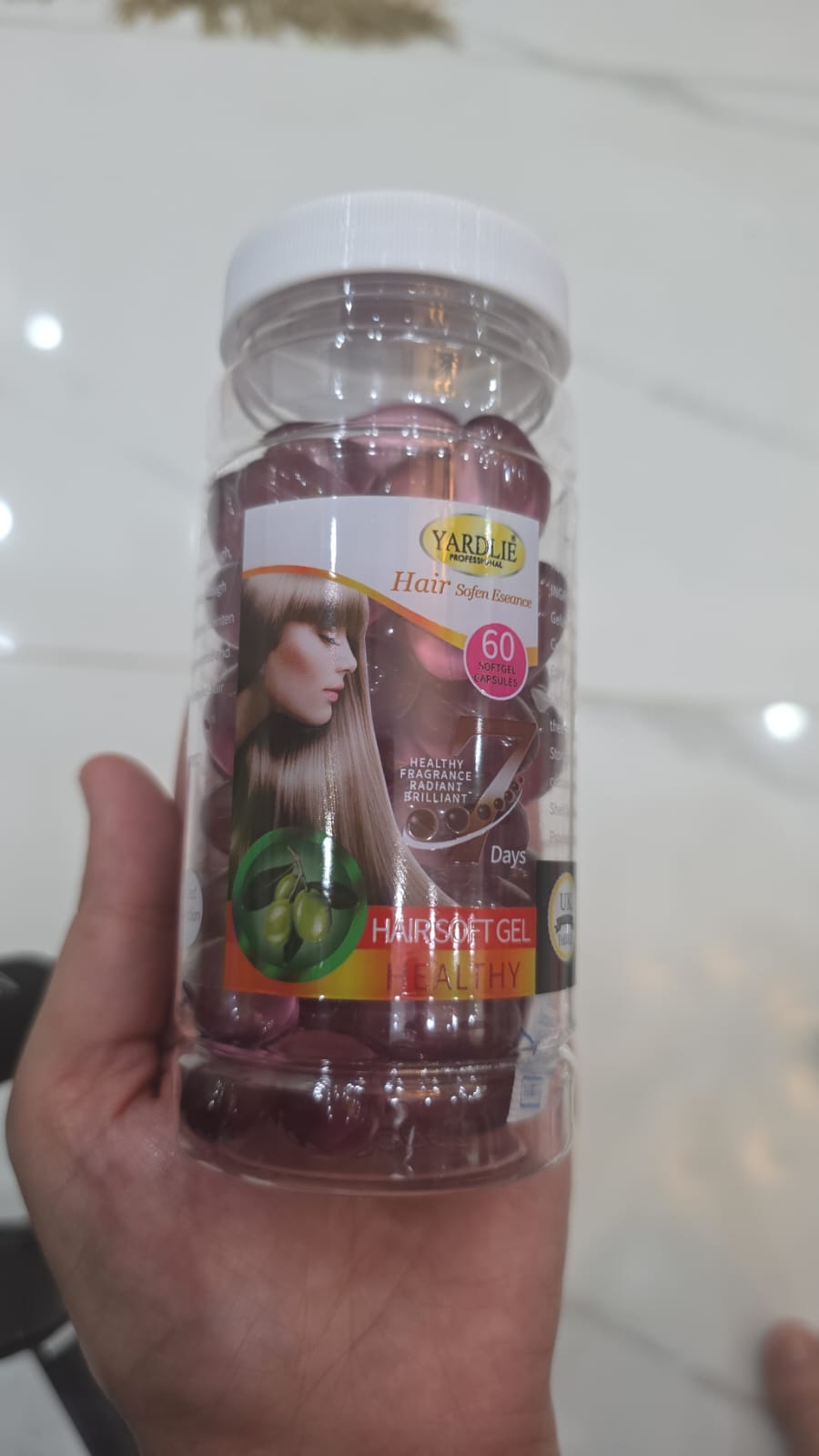 Yardlie Hair Capsol Full Bottle