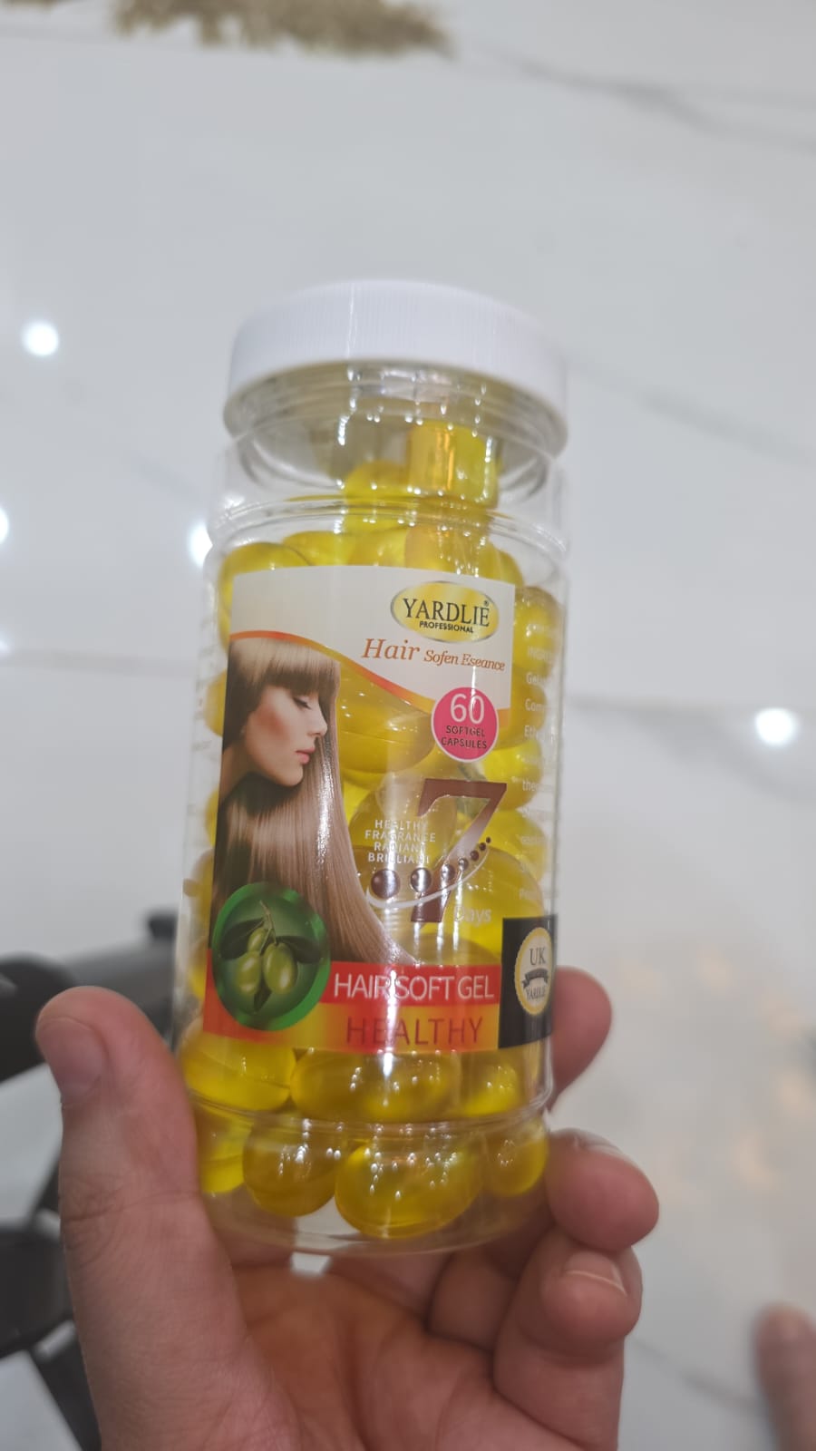 Yardlie Hair Capsol Full Bottle