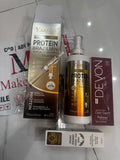 Yardlie proteen Shampoo with Inj + Free Devon Color Brown & Free RoseMary Hair Spray Deal
