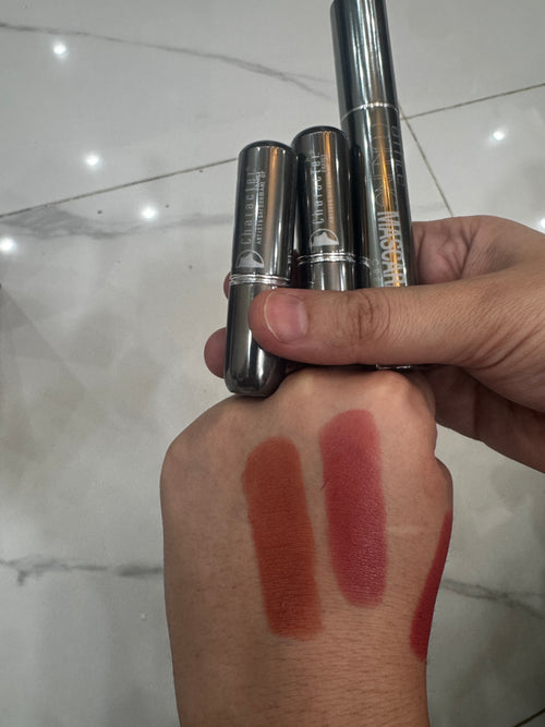 3 in 1 Lipstick 2 pcs + 1 pcs Mascara Deal Office