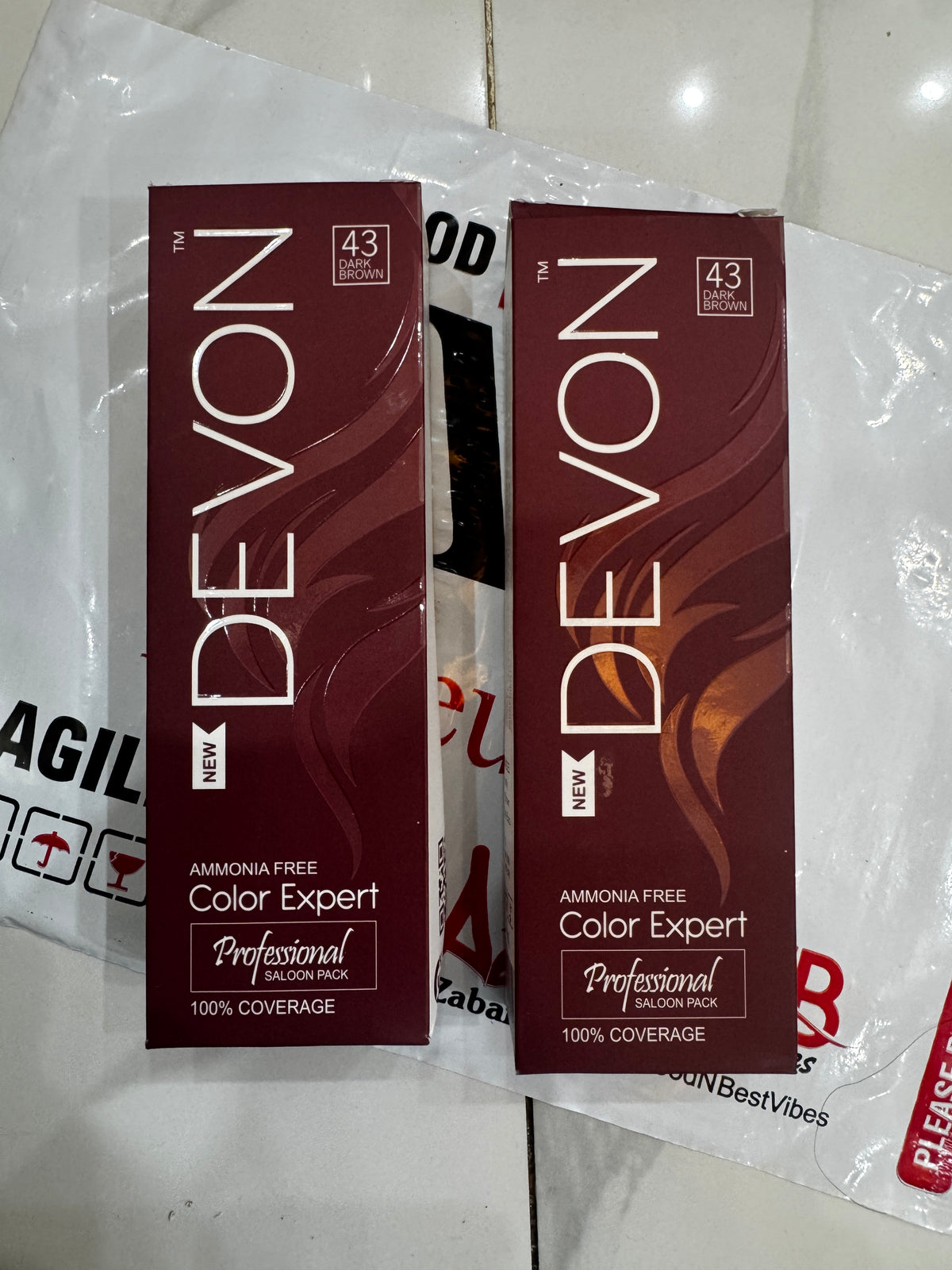 Devon Brown Color 1+1 FREE