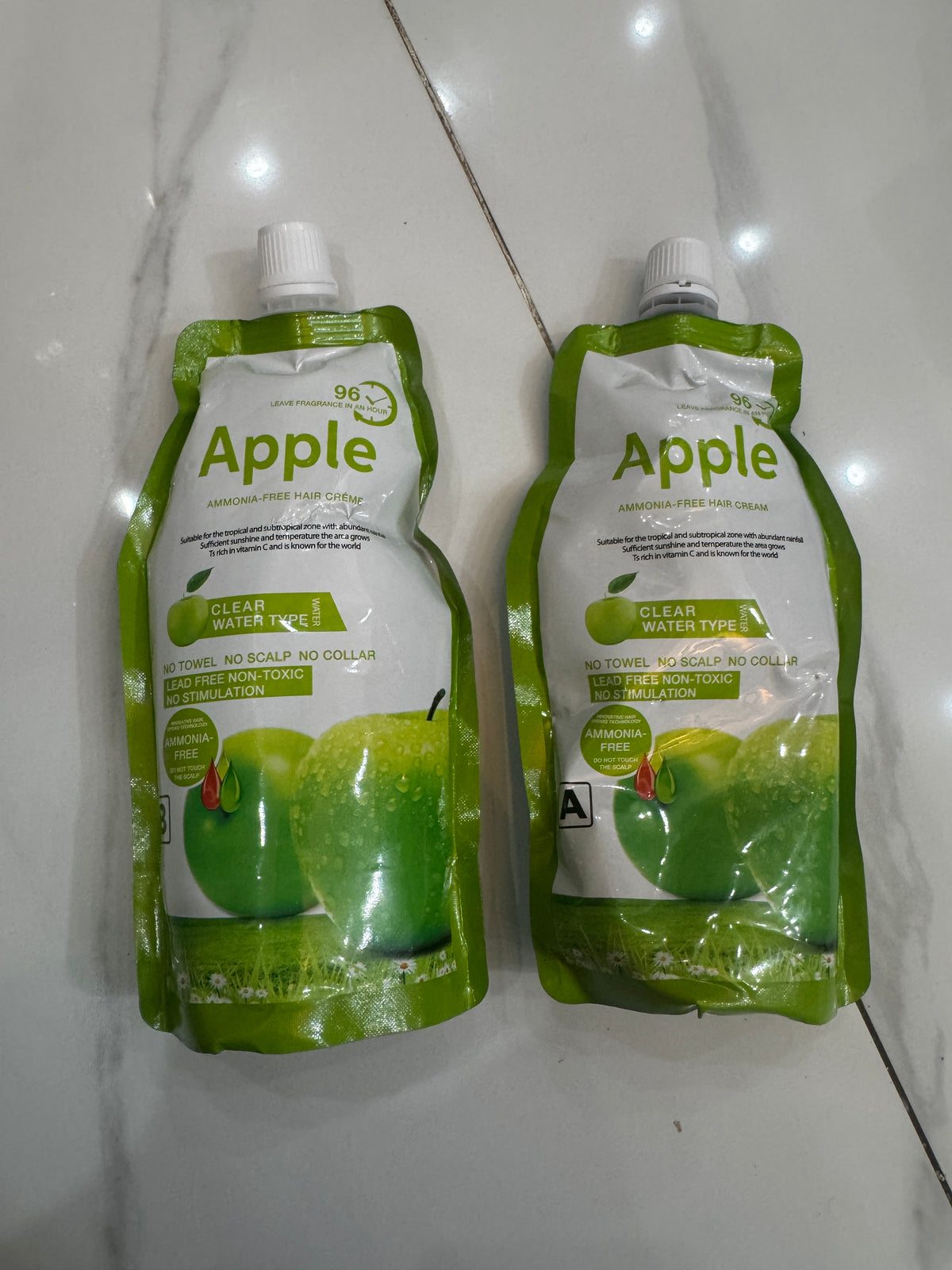 Apple Hair Color Full Big Dark Brown Color